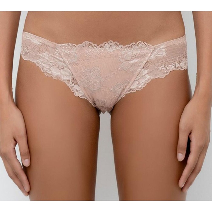 Slip donna Lormar tutto in pizzo elasticizzato e micro tulle