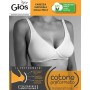 Reggiseno donna Gios in cotone senza ferretto e non imbottito con coppe incrociate