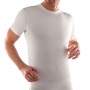 3 T-shirt uomo Nottingham manica corta a girocollo in caldo cotone felpato invernale