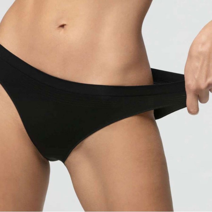 Slip donna Pompea in morbida microfibra a vita bassa Seamless