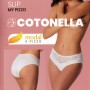 3 Slip donna Cotonella in morbido cotone modal con inserti di pizzo