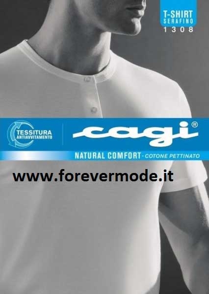 Maglia intima in cotone pettinato, modello Serafino 0043 Garda