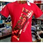 T-shirt uomo Lonsdale manica corta a girocollo in cotone elasticizzato con stampa logo