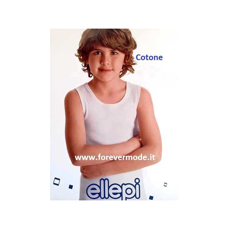 Canottiere bambino shop cotone